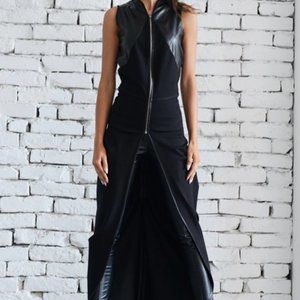 Metamorphoza Asymmetric Tunic Vest